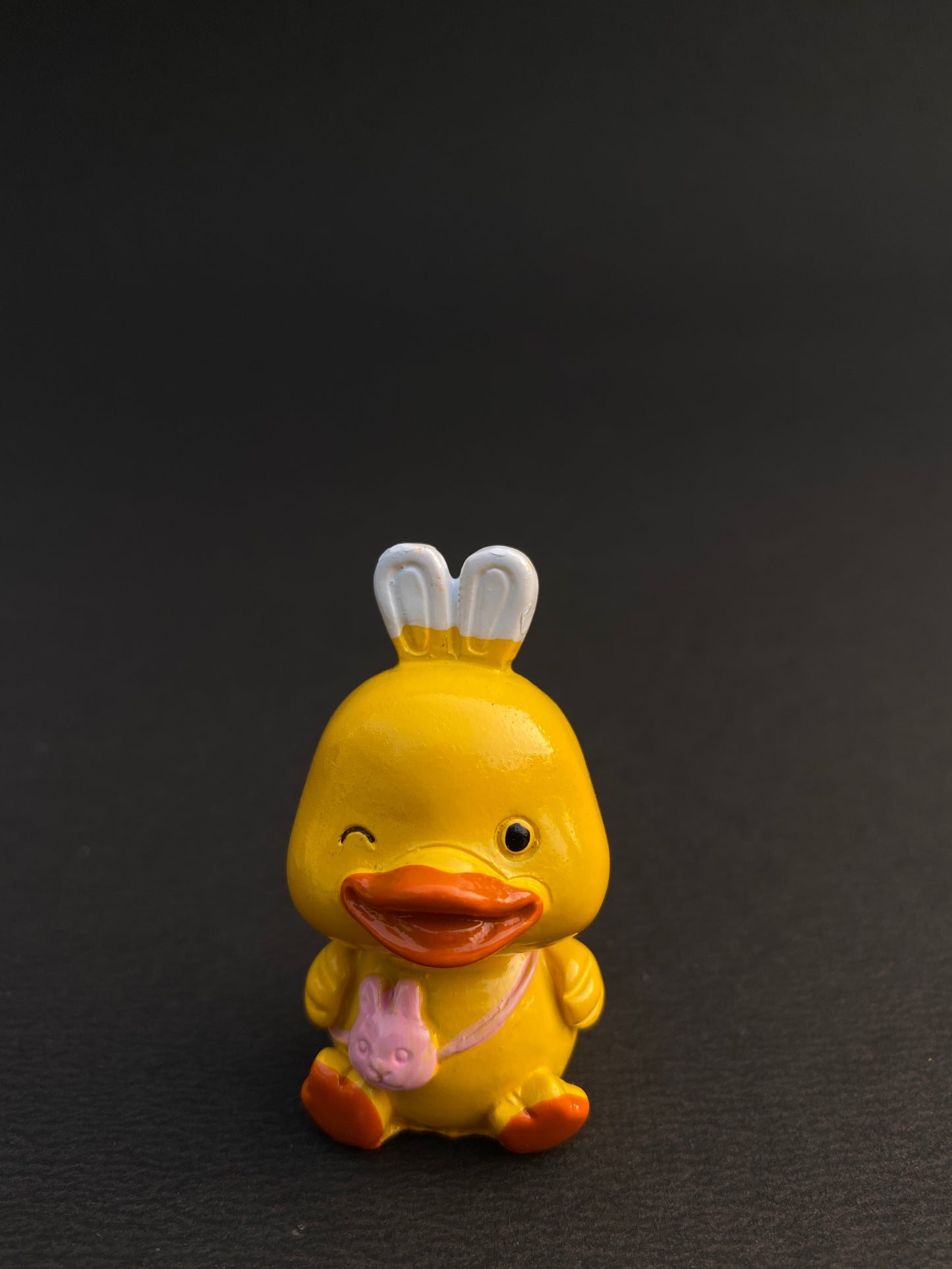 Set of 4 duck polystone miniatures