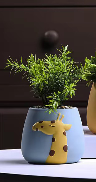 Cute animal planter