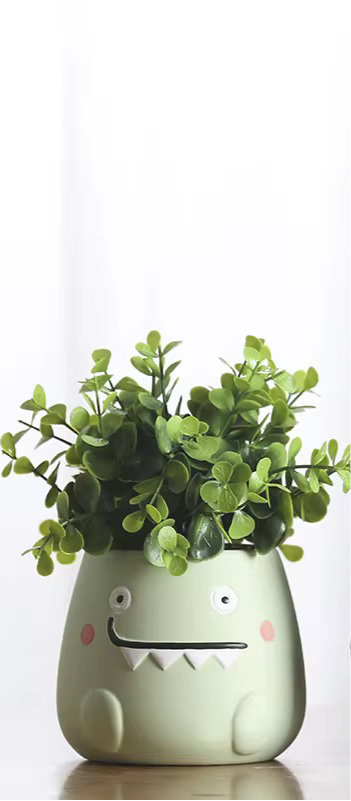 Cute animal planter