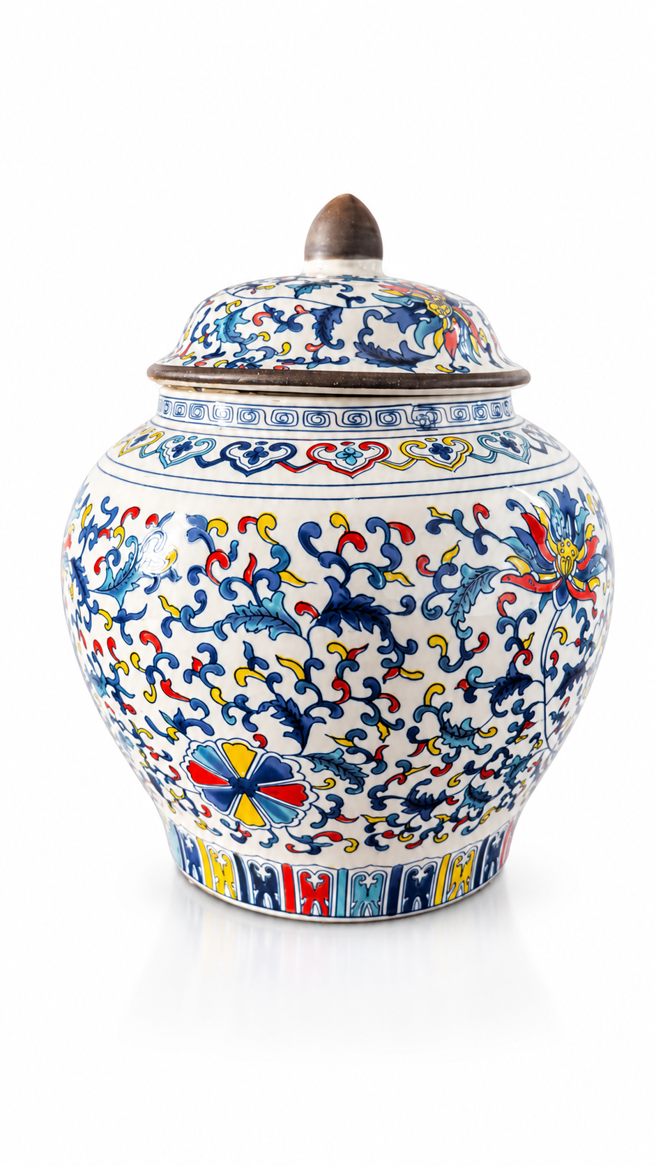 Chinese Porcelain Tea kitchen Jars With Lids – Ceramic Tea Storage Canisters Airtight Container for Loose Tea, Sugar, Herbs