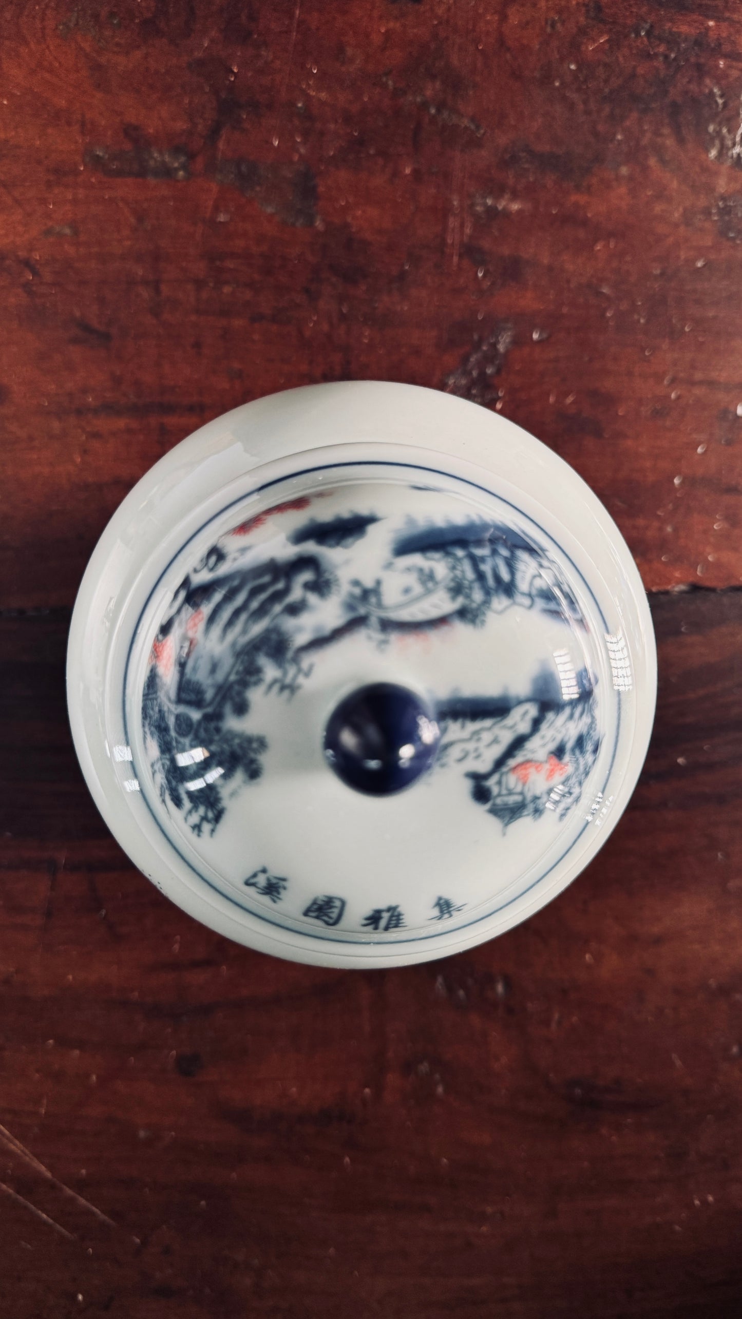 Chinese Porcelain Tea kitchen floral Jars With Lids – Ceramic Tea Storage Canisters Airtight Container for Loose Tea, Sugar, Herbs