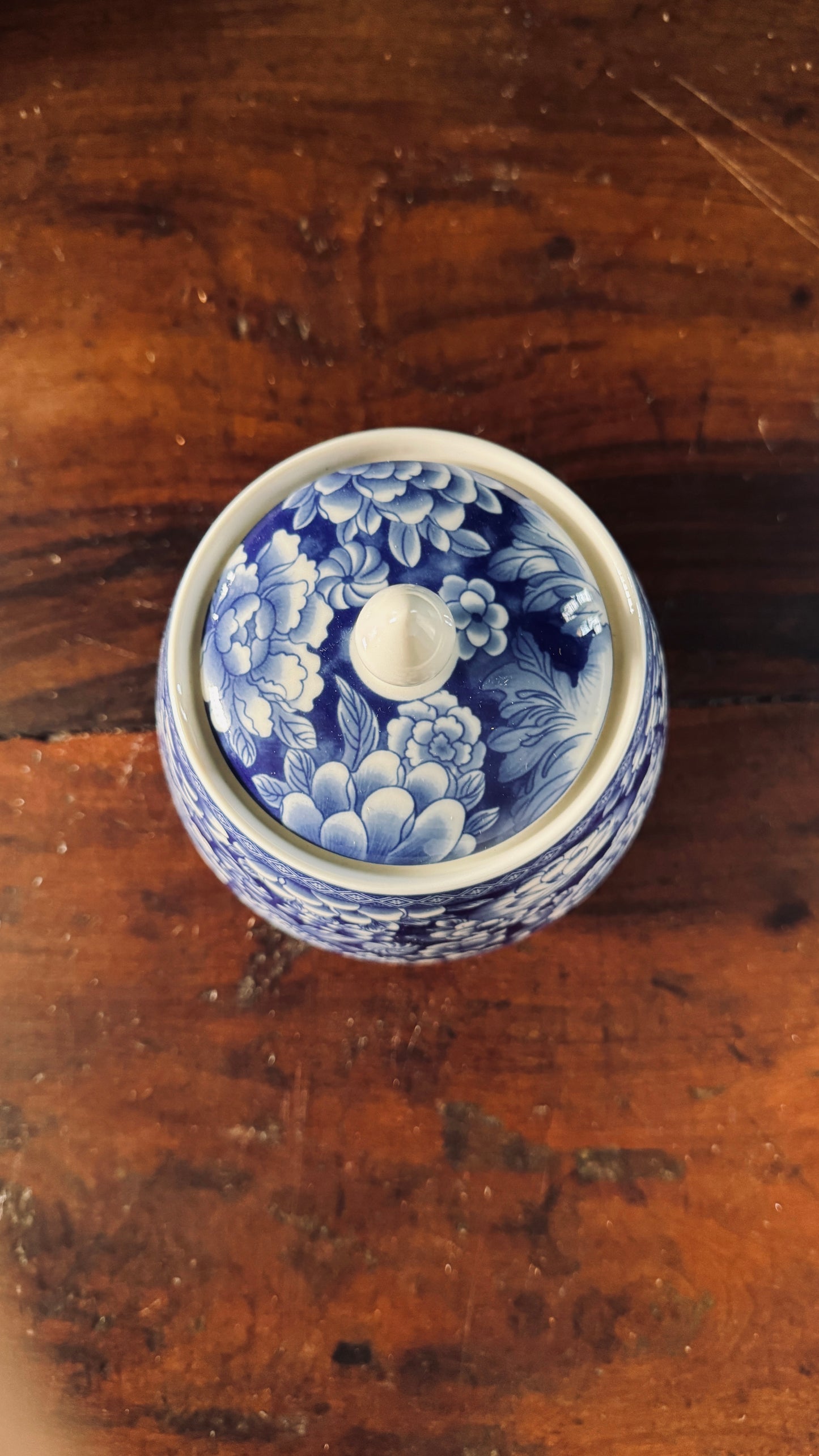 Chinese Porcelain Tea kitchen floral Jars With Lids – Ceramic Tea Storage Canisters Airtight Container for Loose Tea, Sugar, Herbs