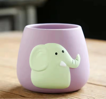 Cute animal planter