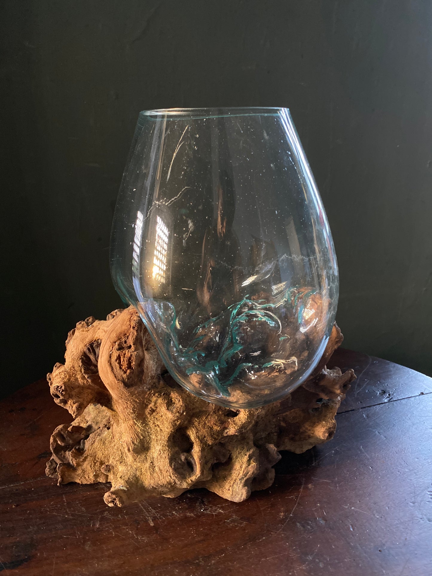 Wavecrest Molten Glass on Driftwood-Model 3