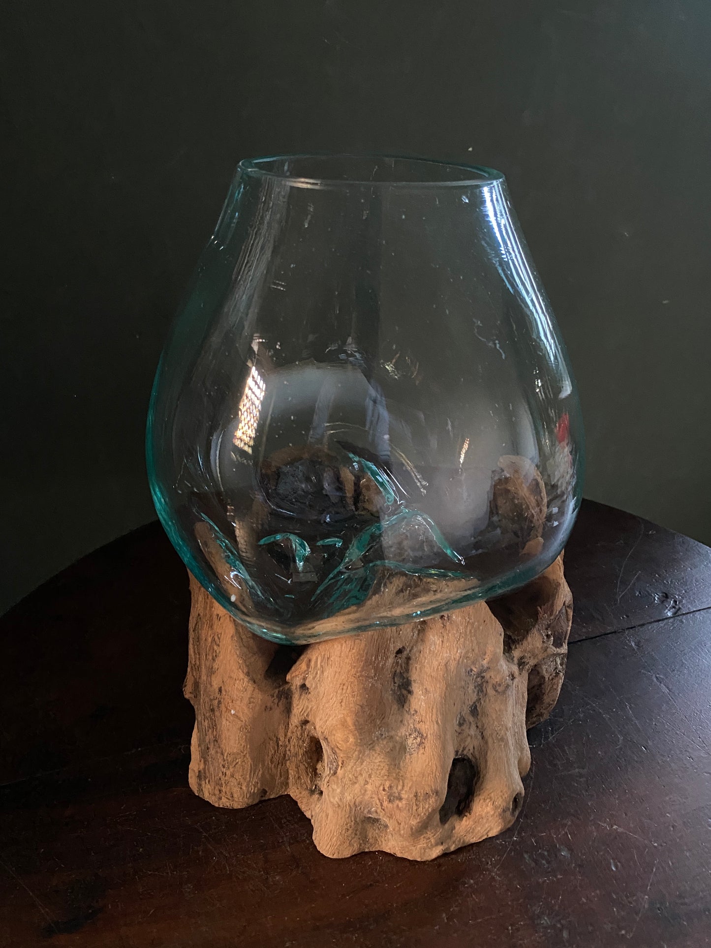 Wavecrest Molten Glass on Driftwood-Model 13
