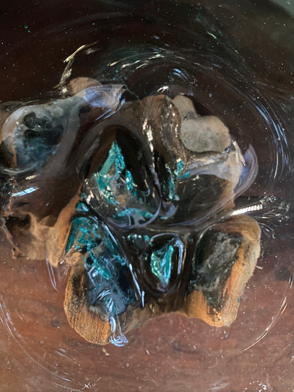 Wavecrest Molten Glass on Driftwood-Model 13
