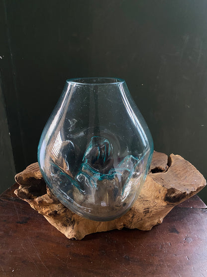 Wavecrest Molten Glass on Driftwood-Model 9