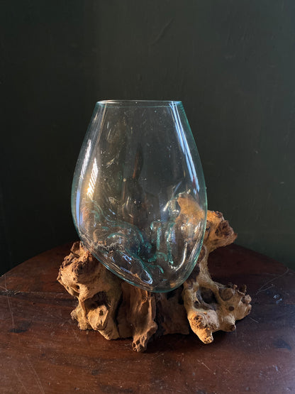 Wavecrest Molten Glass on Driftwood-Model 3