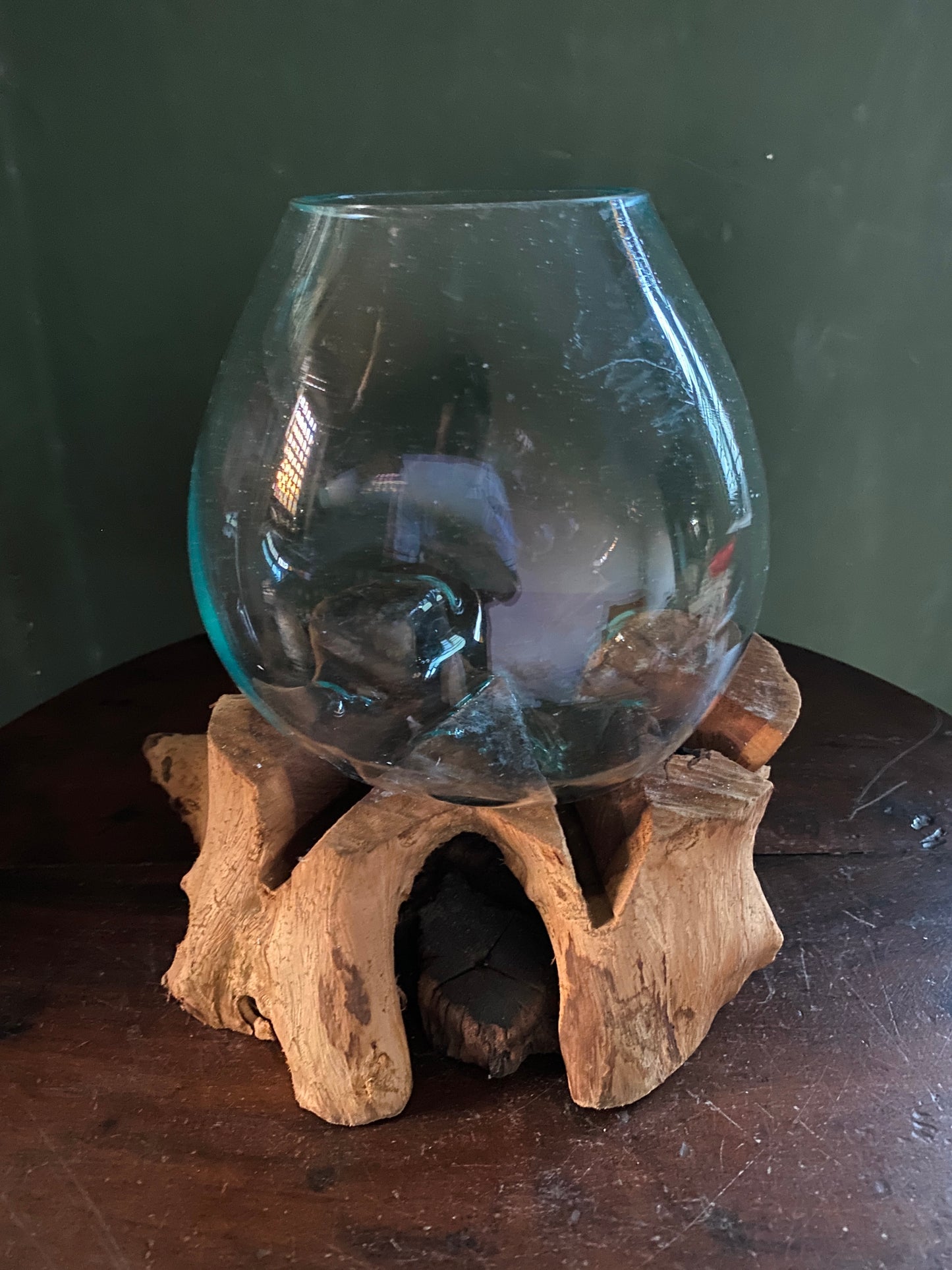 Wavecrest Molten Glass on Driftwood-Model 14
