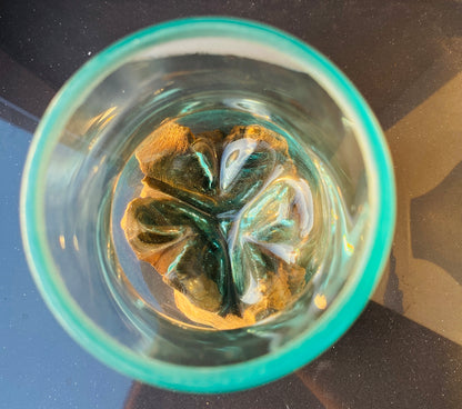 Molten Glass on teak Driftwood(rare limited edition)