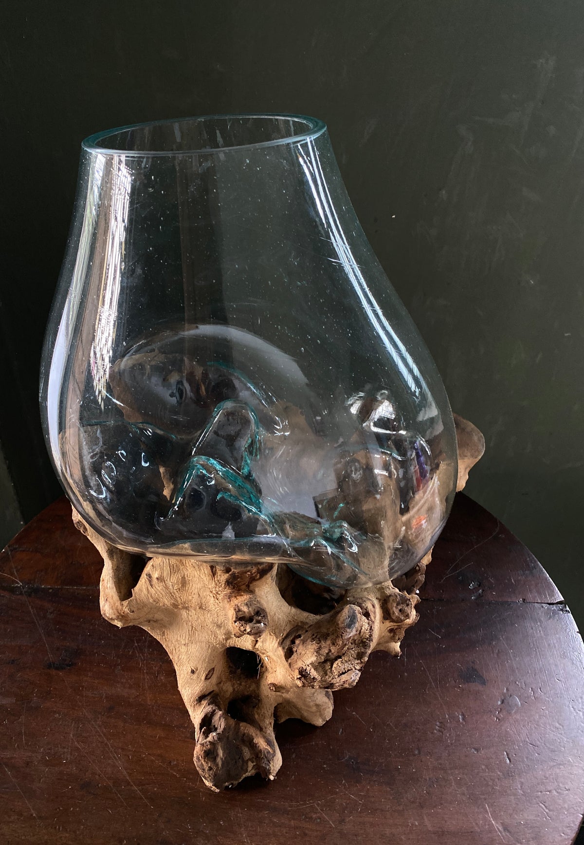 Wavecrest Molten Glass on Driftwood-Model 8