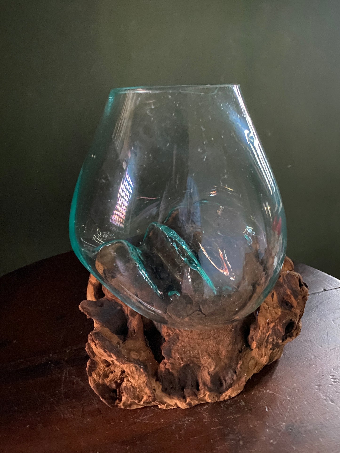Wavecrest Molten Glass on Driftwood-Model 16