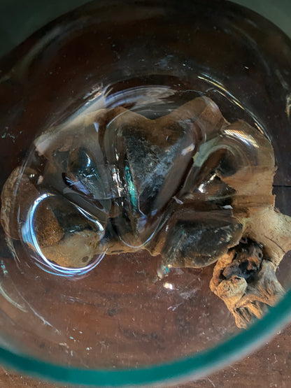 Wavecrest Molten Glass on Driftwood-Model 14