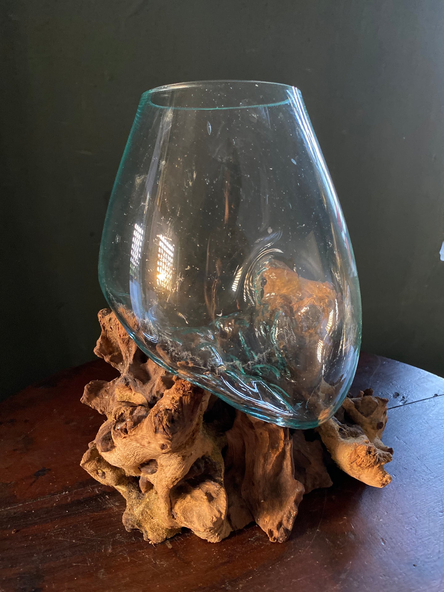 Wavecrest Molten Glass on Driftwood-Model 3