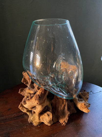 Wavecrest Molten Glass on Driftwood-Model 3