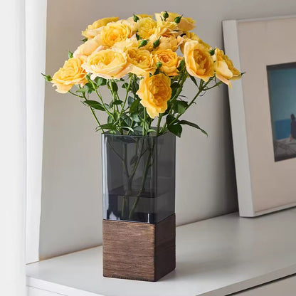 Premium Imported Designer Glass Vase showpiece 03– Limited Edition