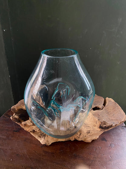 Wavecrest Molten Glass on Driftwood-Model 9