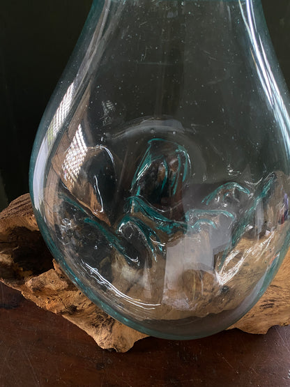 Wavecrest Molten Glass on Driftwood-Model 9
