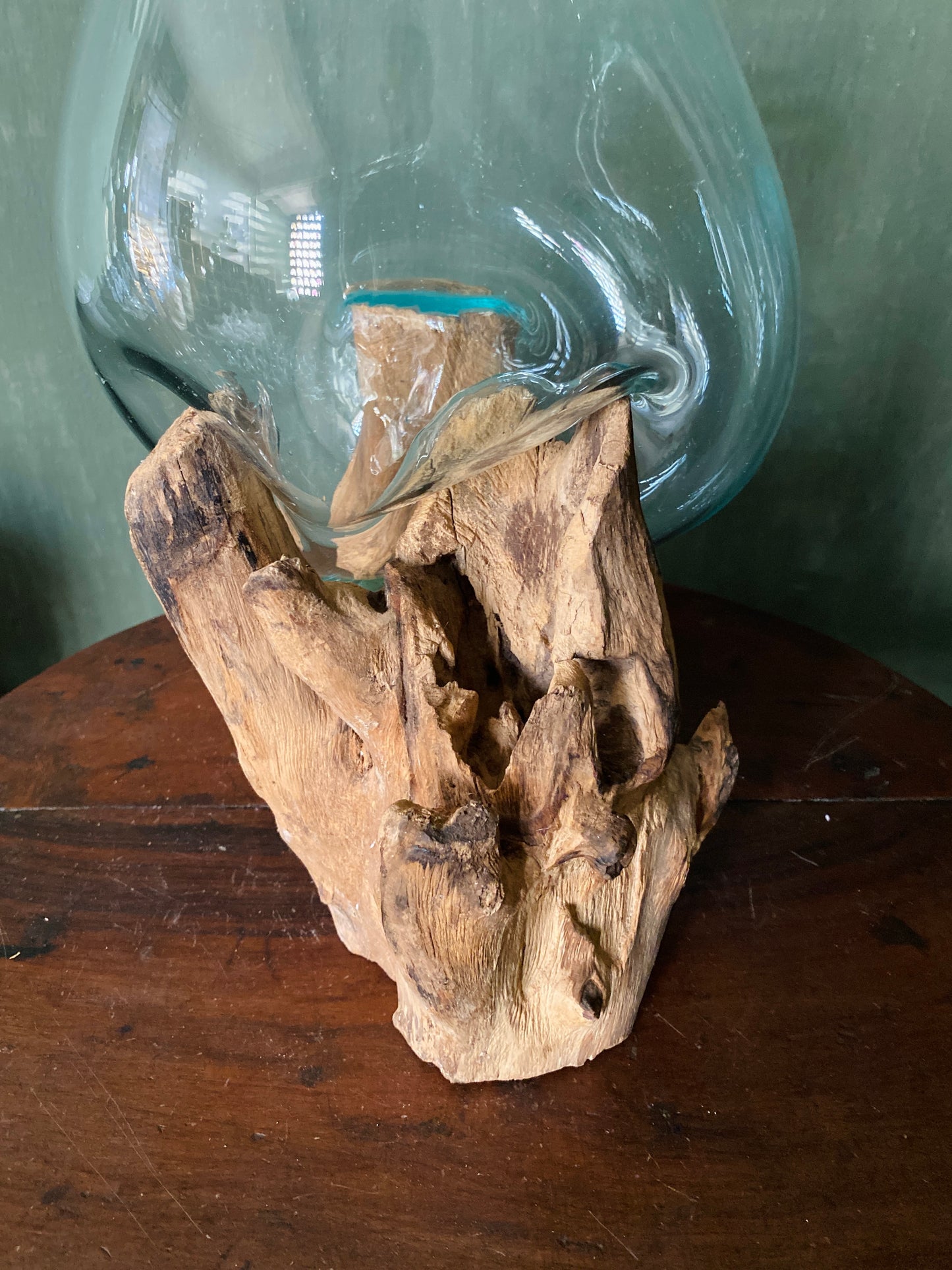 Wavecrest Molten Glass on Driftwood-Model 5