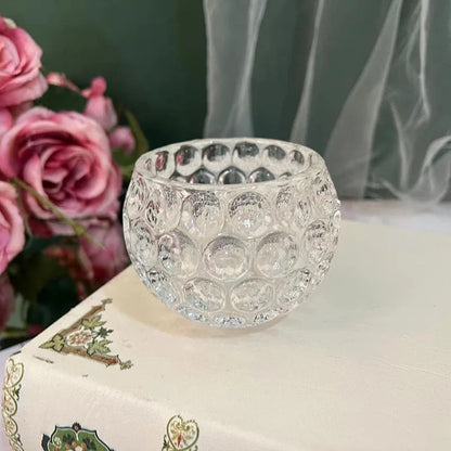 Adorable Designed glass candle holder