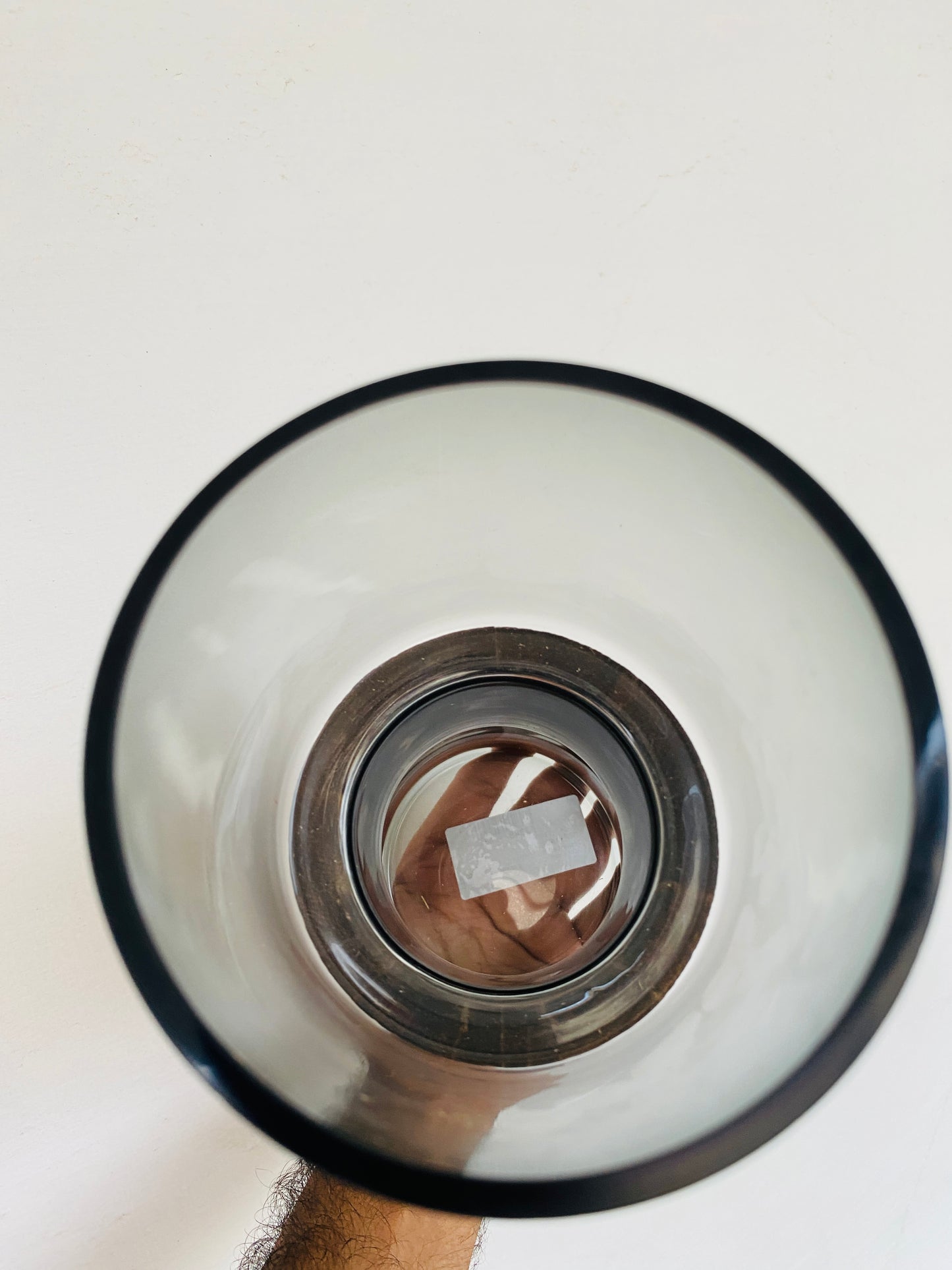 Premium Imported Designer black wood Glass Vase showpiece– Limited Edition