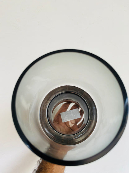 Premium Imported Designer black wood Glass Vase showpiece– Limited Edition