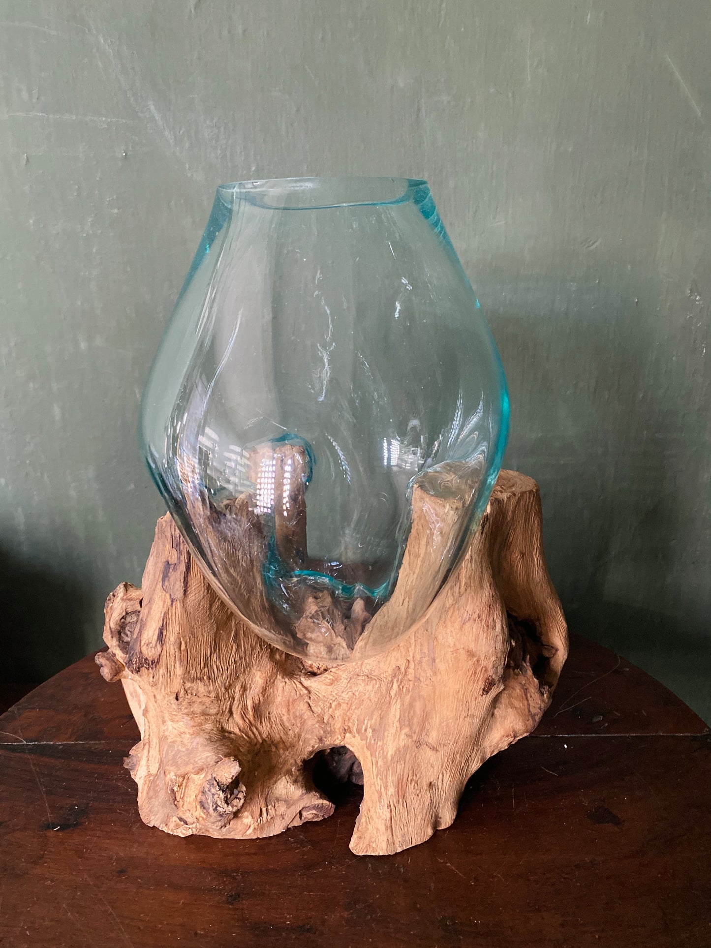 Wavecrest Molten Glass on Driftwood-Model 5