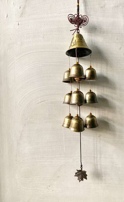 brass metal windchime