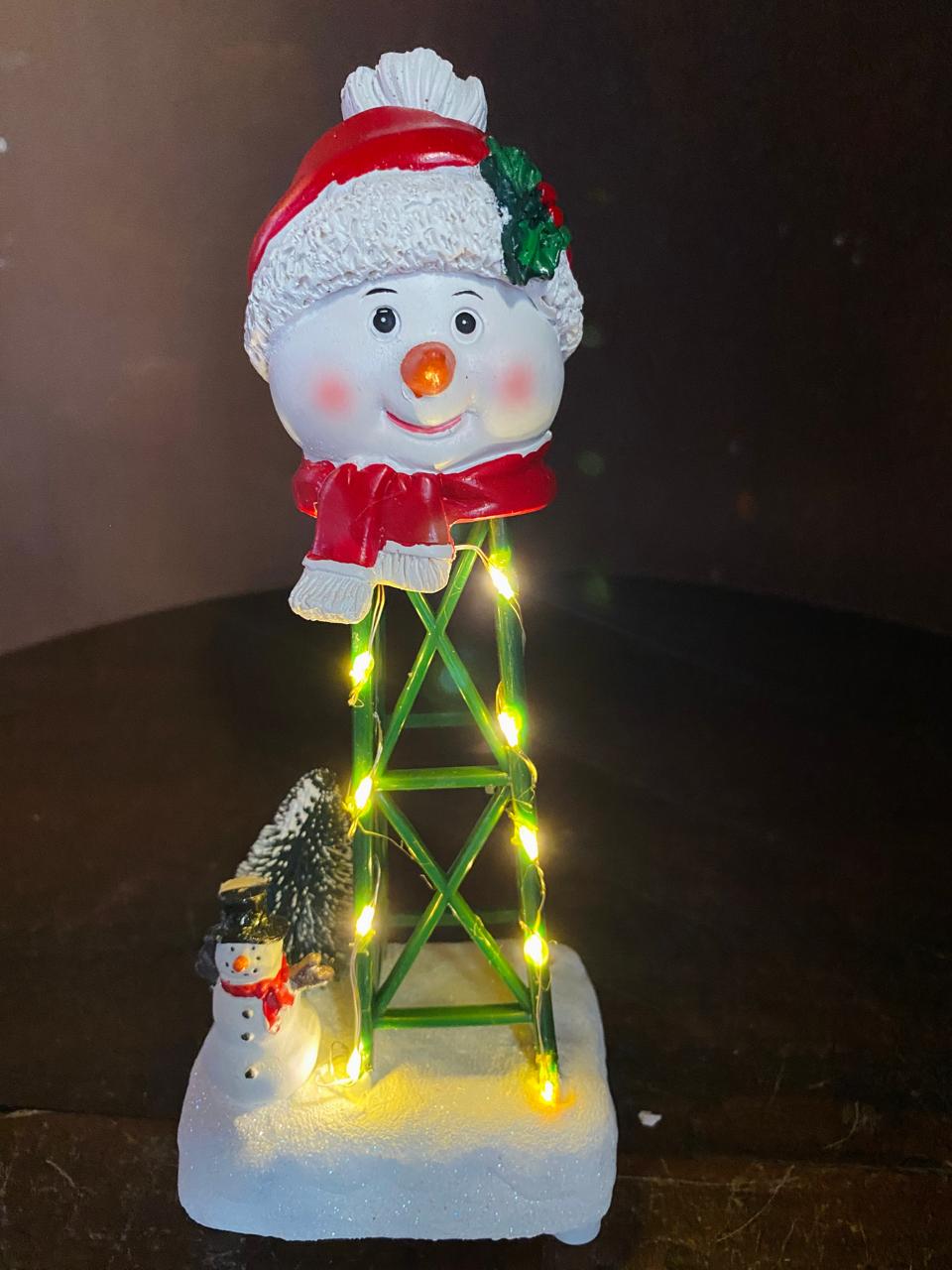 Light-Up Christmas Snowman Decoration