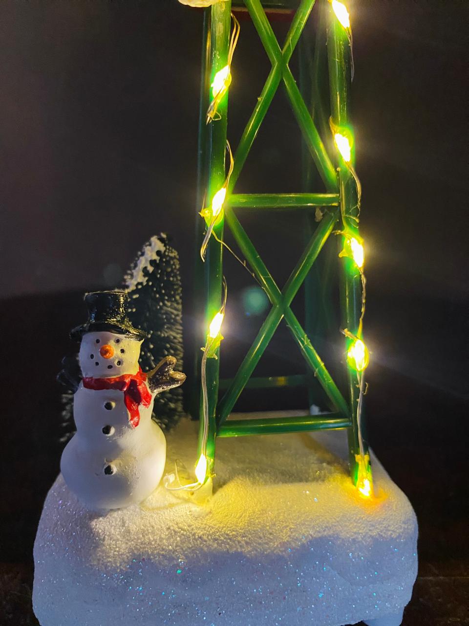 Light-Up Christmas Snowman Decoration