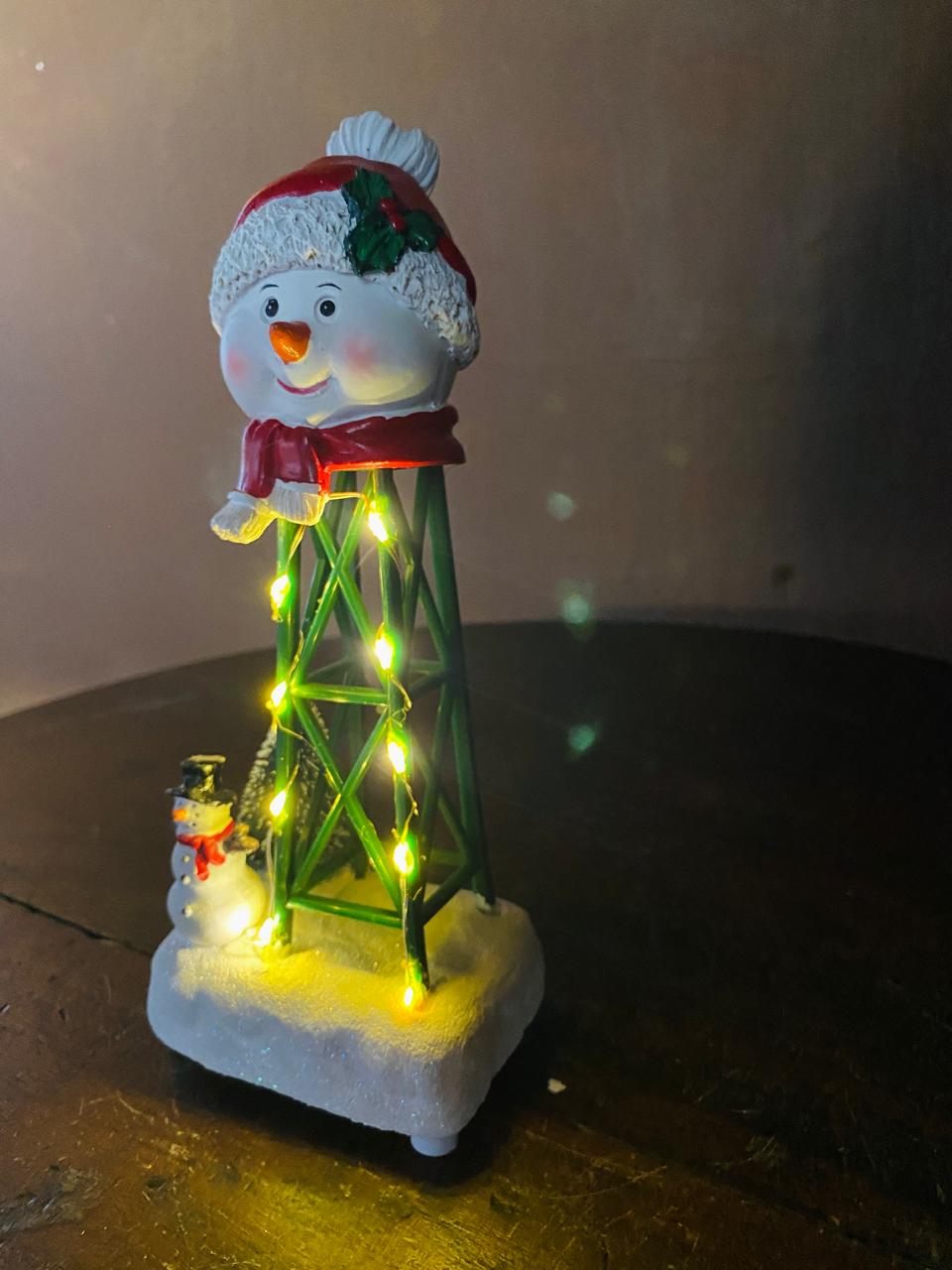 Light-Up Christmas Snowman Decoration